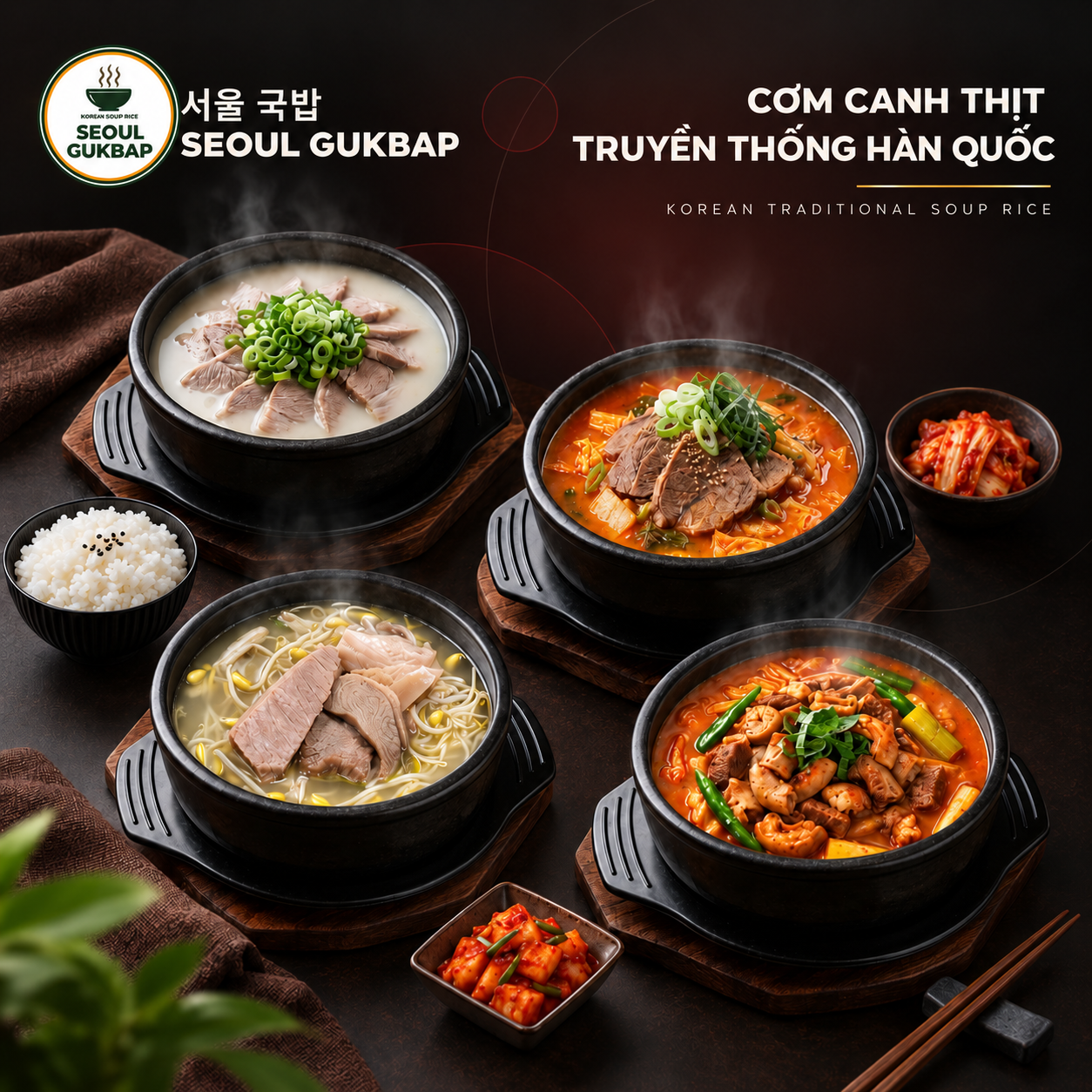 Seoul Gukbap - cơm canh truyền thống Hàn Quốc